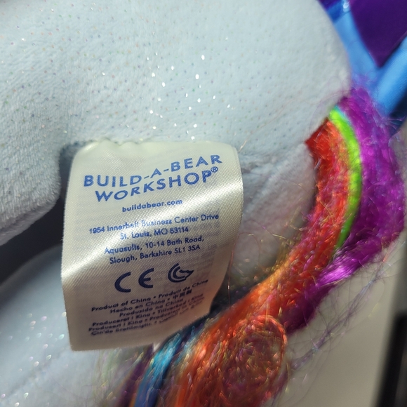 My little pony build-a-bear rainbow 16" plush - Picture 6 of 12